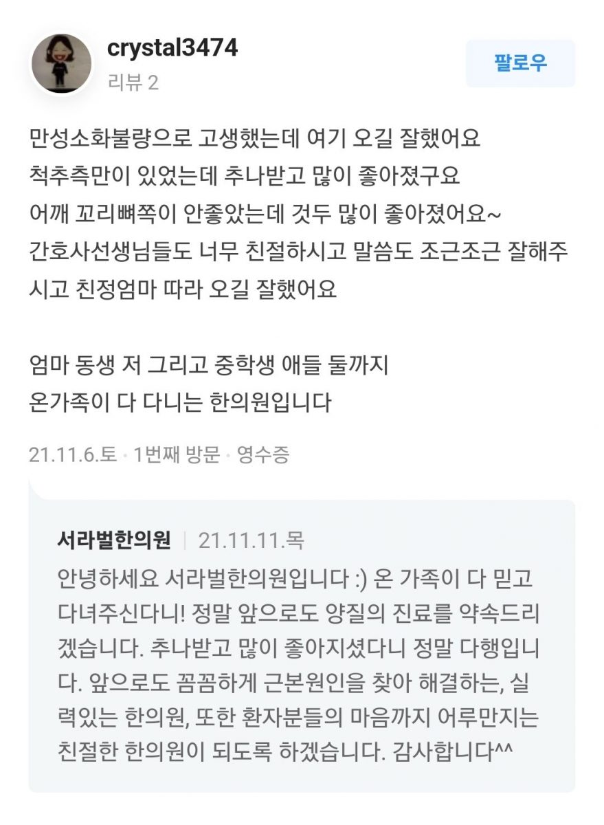 만성소화불량